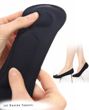 Load image into Gallery viewer, Women&#39;s Comfort Sole Black Babette Socks
