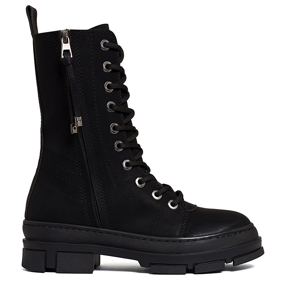 Women's Black Winter Boots