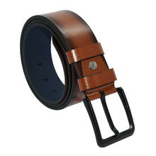 Load image into Gallery viewer, Men&#39;s Plain Ginger Artificial Leather Sport Belt- 4.5 cm
