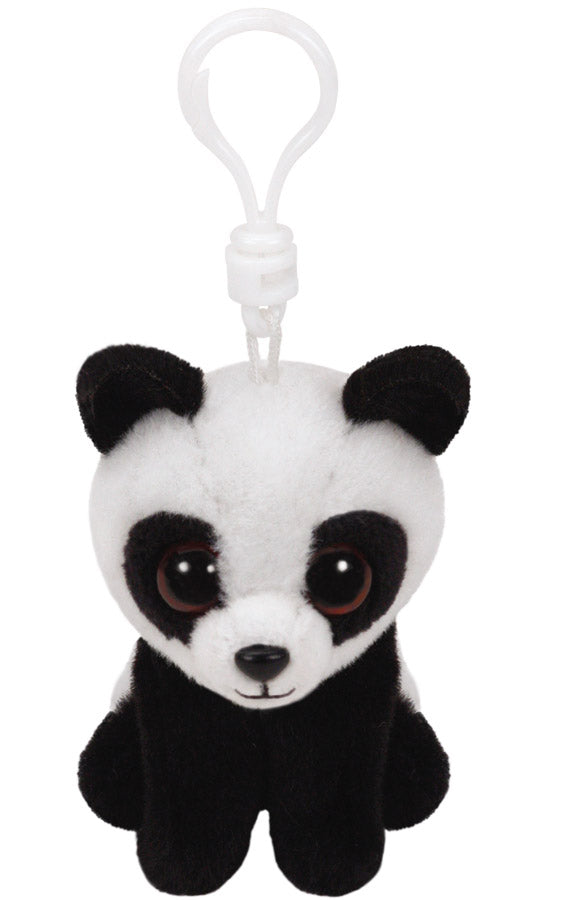 Beanie Boos Baboo Plush Panda Keychain