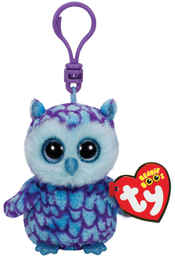 Beanie Boos Oscar Owl Keychain