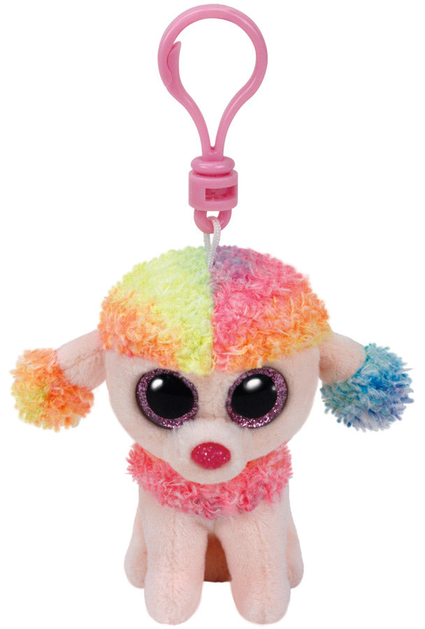 Beanie Boos Poofie Poodle Keychain