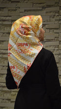 Load image into Gallery viewer, Women&#39;s Patterned Twill Silk Scarf
