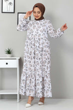 Load image into Gallery viewer, Women&#39;s Mink Leaf Pattern Dress
